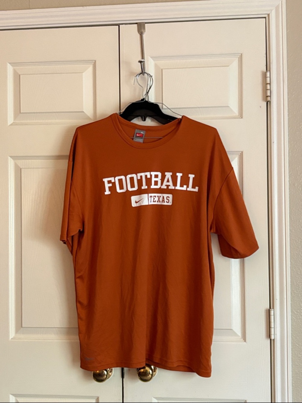 Nike Orange Texas Football Graphic Tee XL